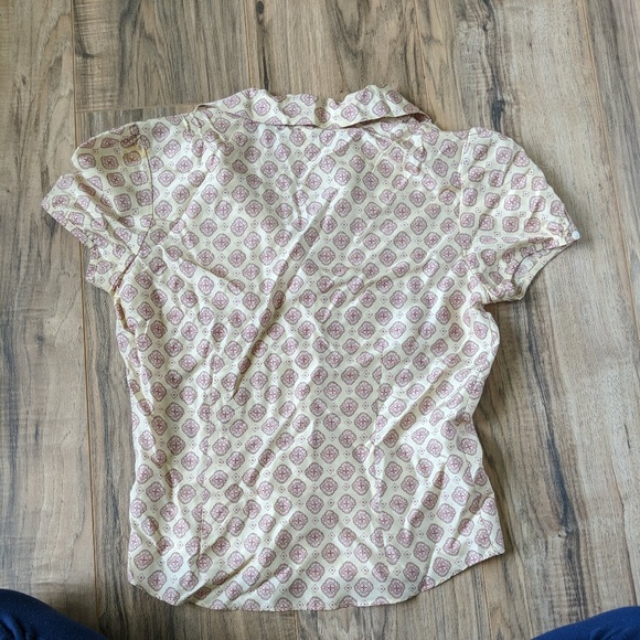 Abercrombie And Fitch Juniors Silk Blouse Sz M - Picture 4 of 4